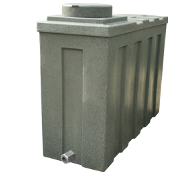 Ecosure Insulated 1070ltr Water Tank Millstone Grit