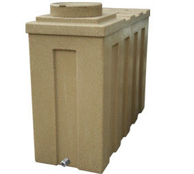 Ecosure Insulated 1070 Litre Water Tank Sandstone